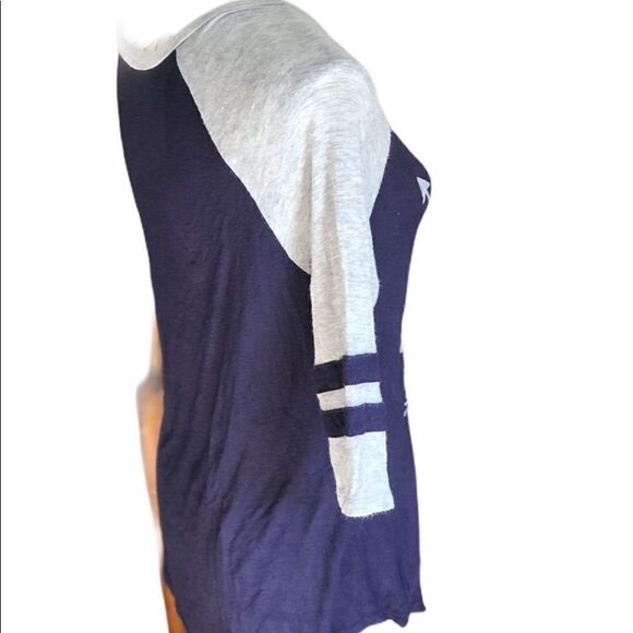 Awake Blue and White Graphic T-Shirt Small - Picture 7 of 8